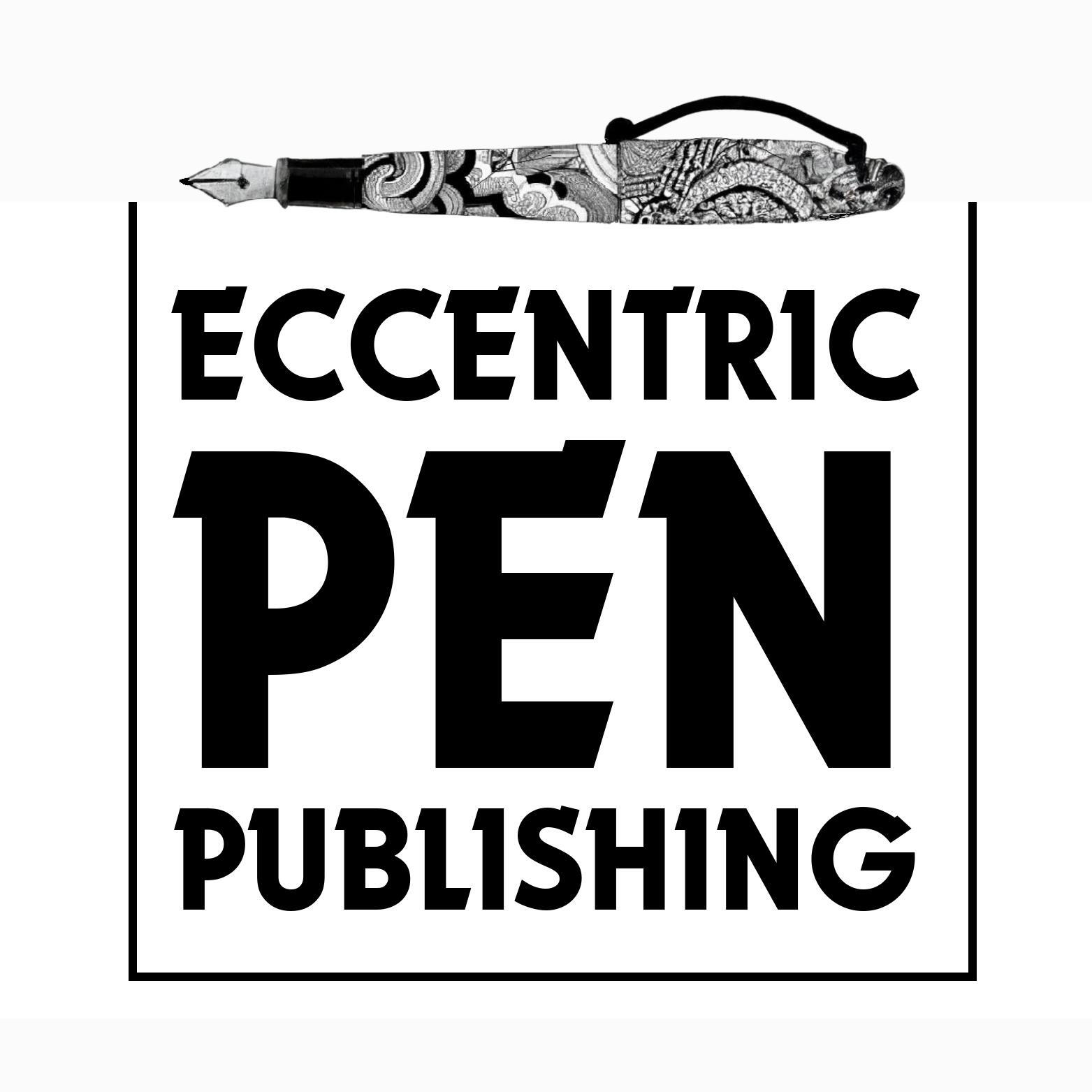 Eccentric Pen Publishing logo with zentangle pen